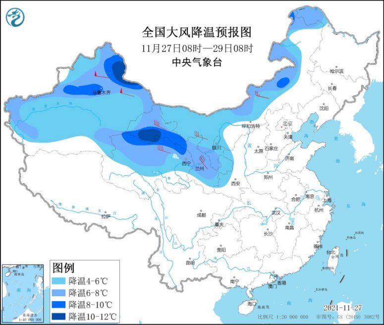 新一轮冷空气将影响我国 华北黄淮等地有大雾和霾