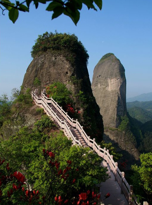 湖南省邵阳市唯一一个国家5A级旅游景点：崀山景区