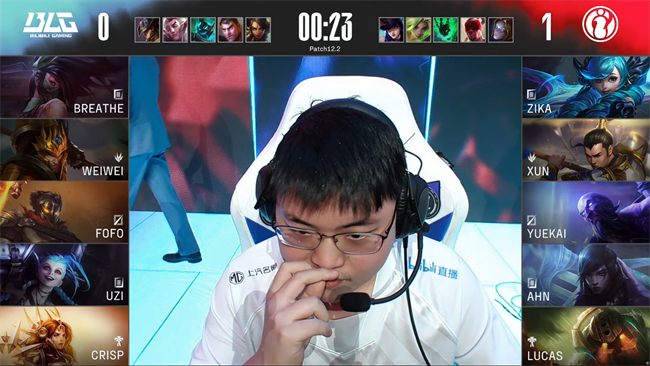 LOL-LPL：Uzi时隔895天重返LPL赛场，BLG鏖战三局1-2不敌iG