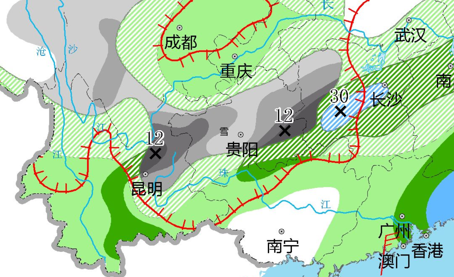 南方多地暴雪再起，这几省重点！湿冷范围扩大，还要冷多久？